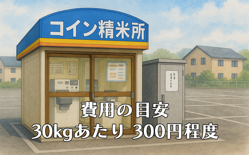 コイン精米所 (Coin-operated Rice Polisher)